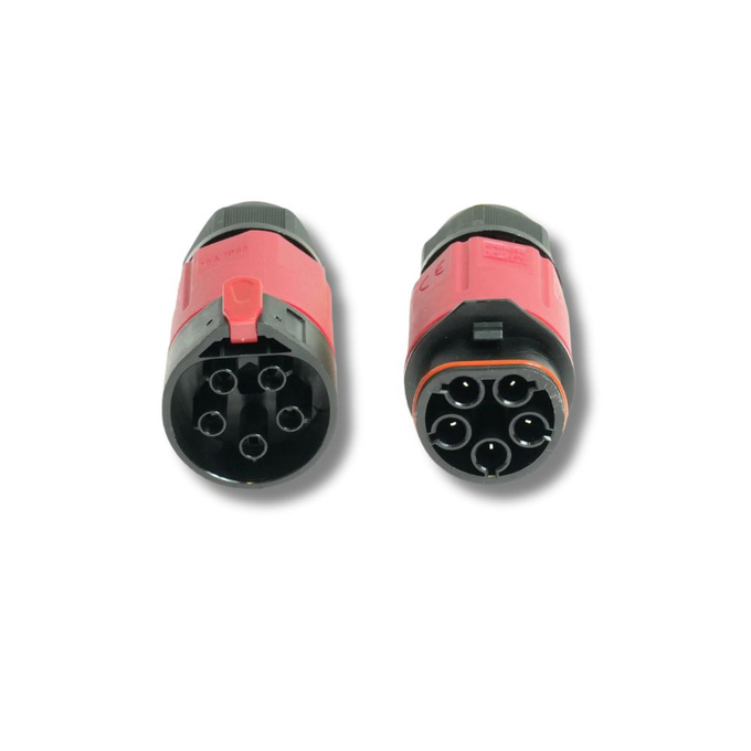 Złącze kablowe 5PIN IP68 bezśrubowe 16A W-00375 PLASTROL