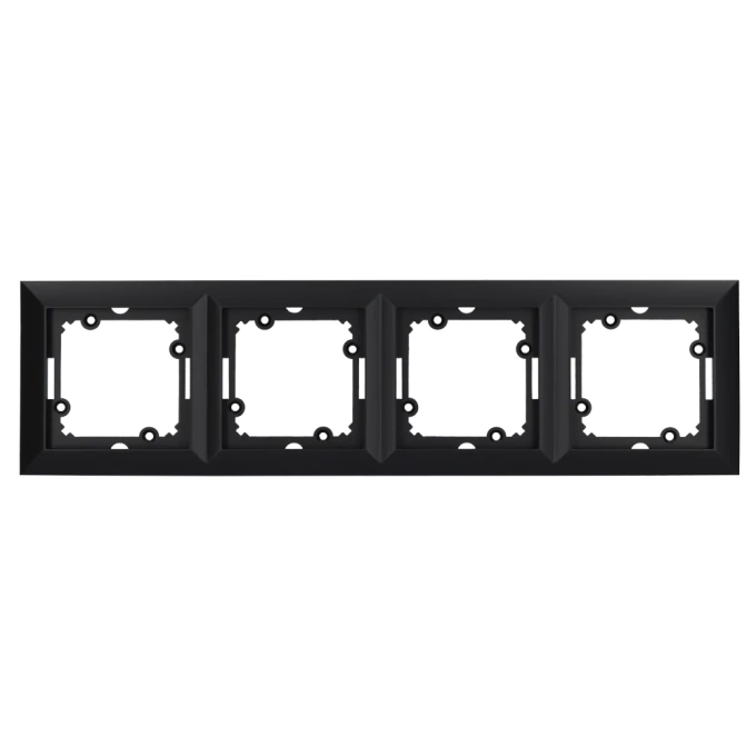 OPAL czarny ramka poczwórna RA-4 OP Timex