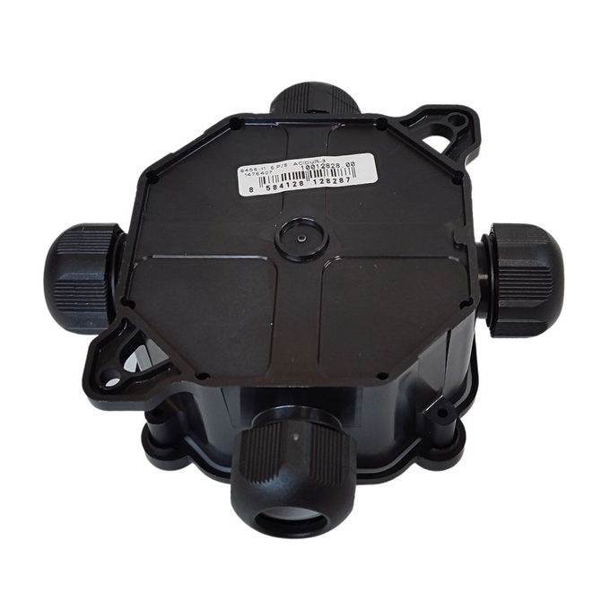 Puszka rozgałęźna hermetyczna IP67 CZARNA SEZ