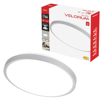 Plafon VELORUM 48W CCT 5700lm srebrny DIO-0510 Dioled