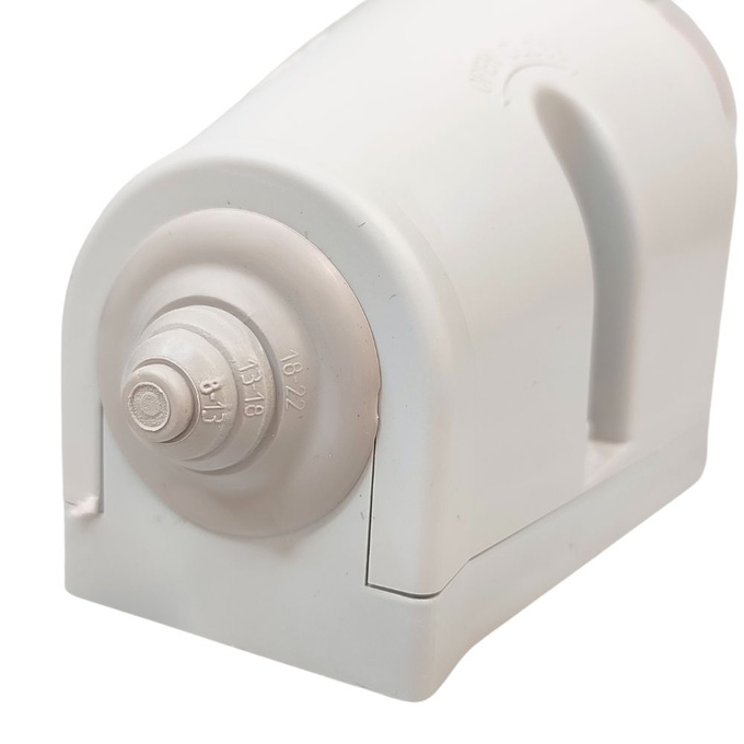 Gniazdo siłowe z klapką stałe 16A 5P IP44 IZN 1653 SEZ