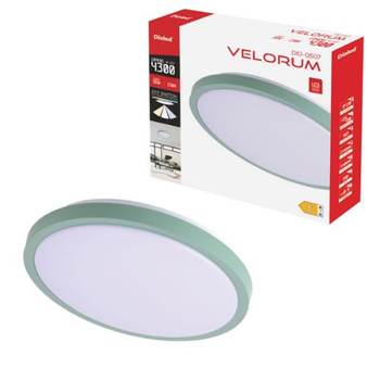 Plafon VELORUM 36W CCT 4300lm zielony DIO-0507 Dioled