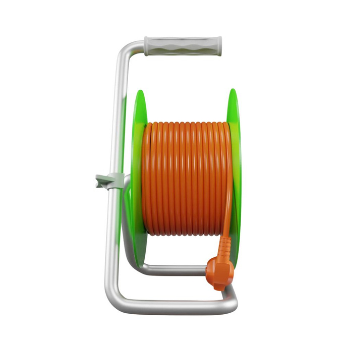 Przedłużacz bębnowy 4x2P+Z 3x1/20M W-98946 PLASTROL