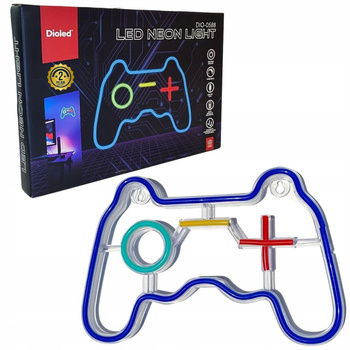 LAMPKA NEON LED GAMEPAD MAŁY DIO-0588 DIOLED