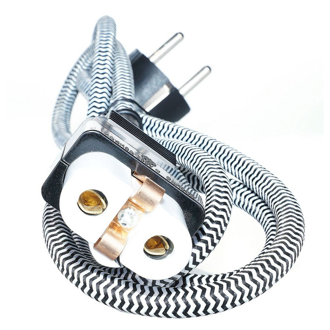 Przewód do prodiża przyłączeniowy w oplocie tekstylnym PGR/1-3-1,8M RUMLUX