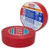 Taśma elektroizolacyjna PVC 20m x 19mm czerwona TESA