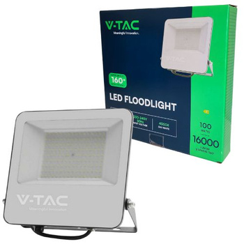 Naświetlacz LED 100W 4000K 16000lm 160lm/W IP65 23700 V-TAC