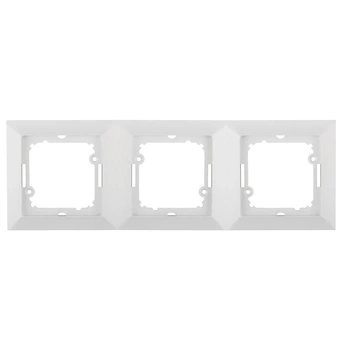 OPAL biały ramka potrójna RA-3 OP Timex