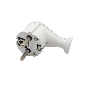 Wtyczka kątowa rozbierana biała UNISCHUKO 2P+Z WT-50 W-10121 PLASTROL