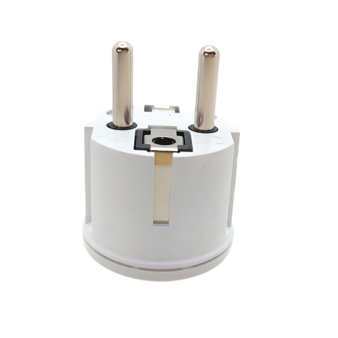 Wtyczka kątowa rozbierana biała UNISCHUKO 2P+Z WT-50 W-100005 PLASTROL