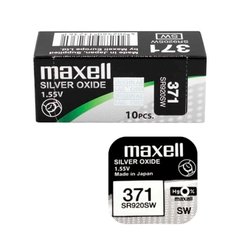 Bateria srebrowa SR920SW / 371 / AG6 B10 Maxell