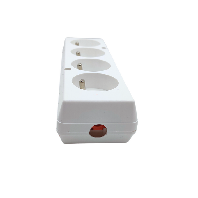 Gniazdo przedłużacza białe 4X2P+Z GN-470 JONEX TIMEX