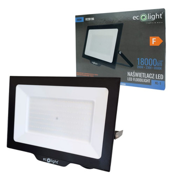Naświetlacz LED 200W 6500K 18000LM IP65 EC20196 ECOLIGHT
