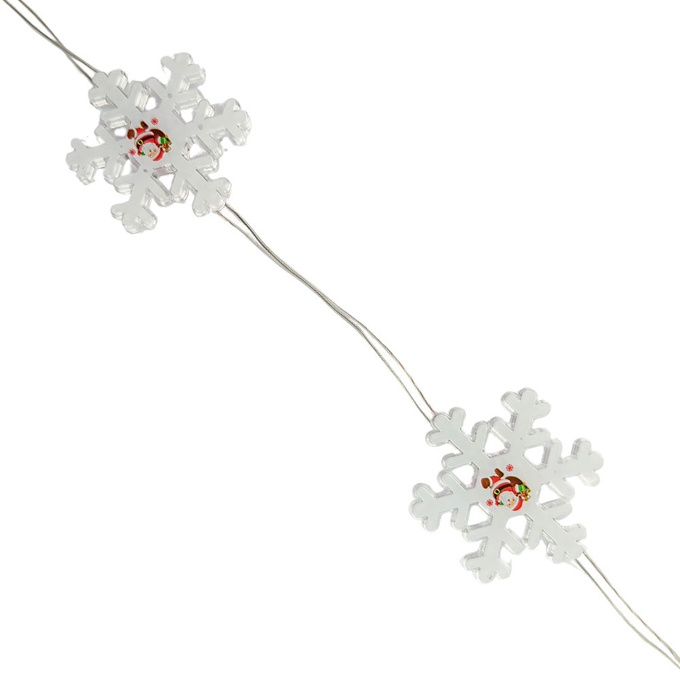 Taśma LED MAGIC LAMPS kurtyna ŚNIEŻYNKA 50 LED 6500K 5m IP65 ML61603