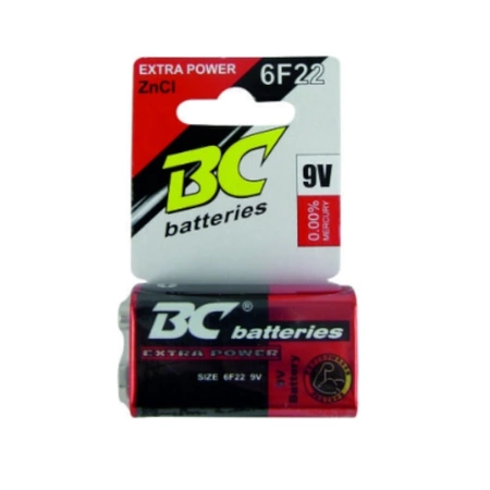 Bateria cynkowa 9V 6F22 B1 BATERIECENTRUM