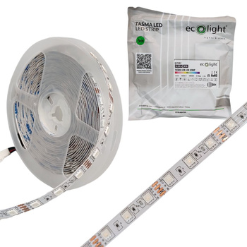 Taśma LED 12V RGB 5m 14,4W/m 5050 IP20 EC79367 ECOLIGHT