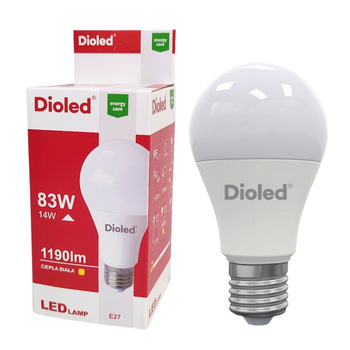 Żarówka LED GLS E27 14W 3000K 1190lm DIOLED