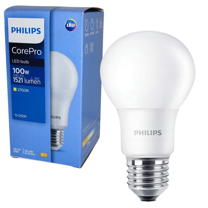 Żarówka LED GLS E27 13W 2700K 1521LM PHILIPS