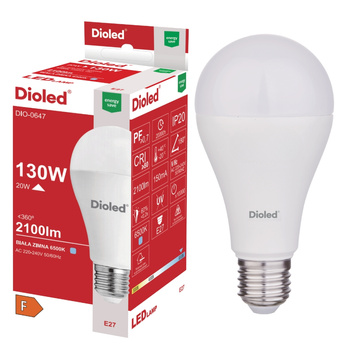 Żarówka LED A65 E27 20W 6500K 2100lm DIO-0647 Dioled