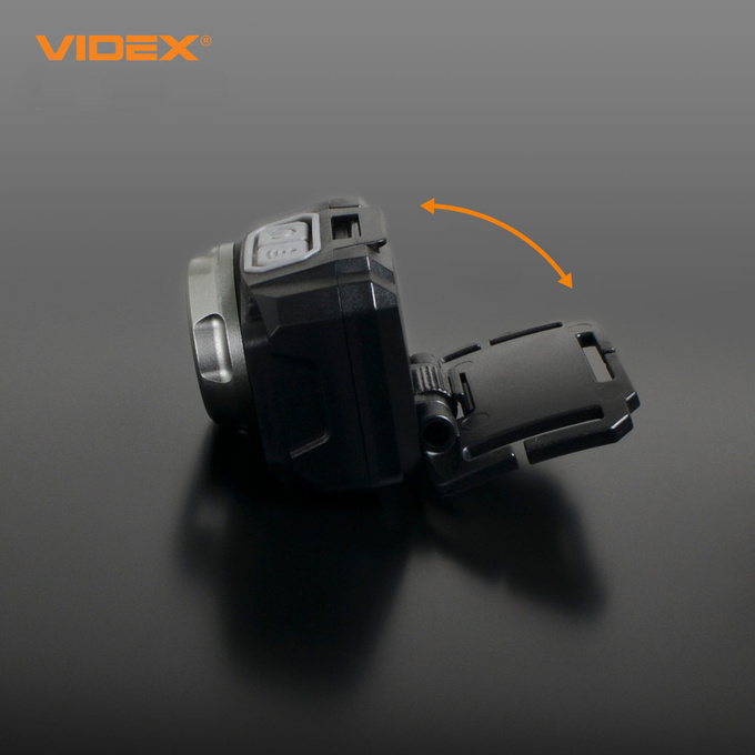 Latarka czołowa LED 5W 550lm IP65 USB-C / 3xAAA H075C VIDEX