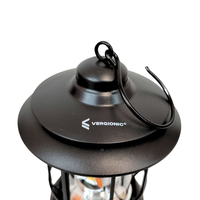 Latarnia akumulatorowa LED kempingowa 9W 250lm USB-C 3 tryby 7179 VERGIONIC