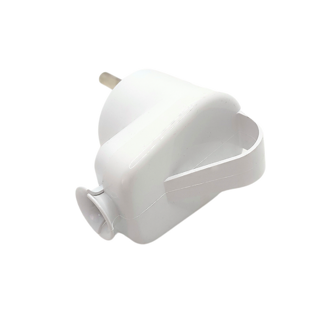 Wtyczka kątowa rozbierana biała z uchwytem 2P+Z WT-16Z W-99987 PLASTROL