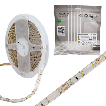 Taśma LED 12V 5m 4,8W/m 300lm/m 4000K IP63 EC79351 ECOLIGHT