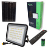 Naświetlacz LED 4000K 800lm + panel solarny 10W + pilot czarny IP65 7824 V-TAC