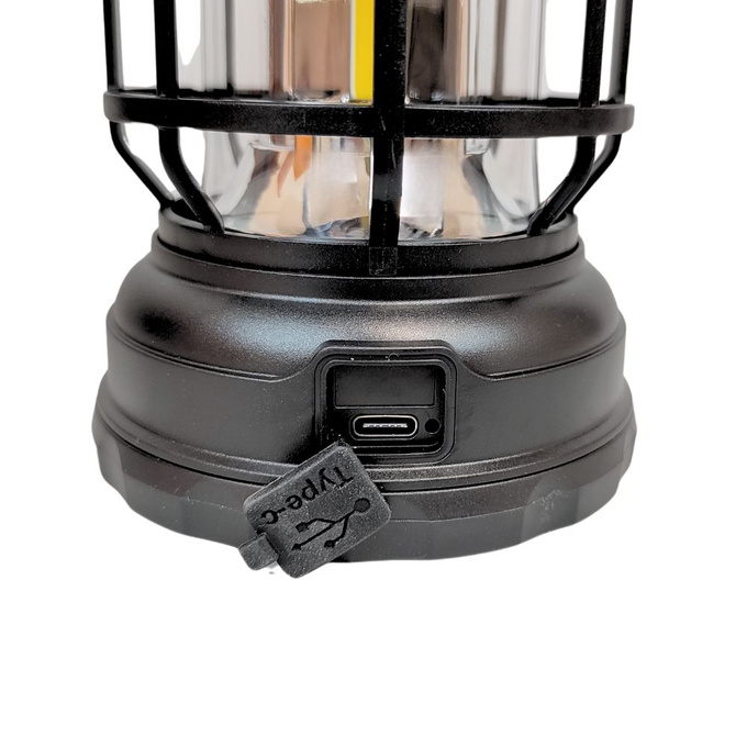 Latarnia akumulatorowa LED kempingowa 9W 250lm USB-C 3 tryby 7179 VERGIONIC