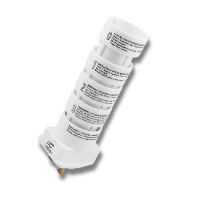 Zestaw adapterów podróżnych ANG/USA/AUS/EU LX6031 LAMEX