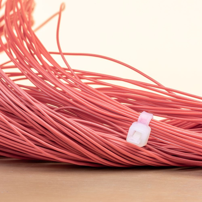 Opaska kablowa zaciskowa 4,8x250 naturalna ERKO