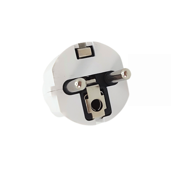 Wtyczka prosta rozbierana biała UNISCHUKO 2P+Z WT-40 W99999 PLASTROL