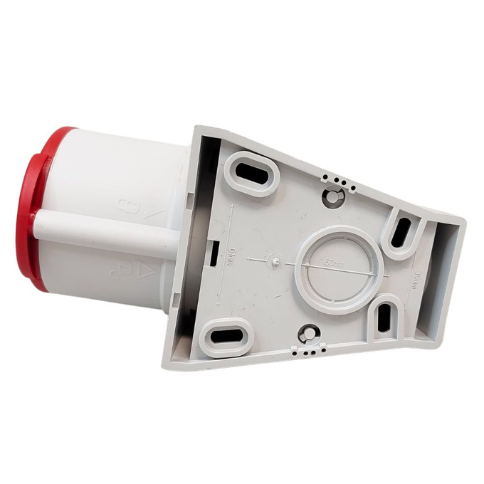 Gniazdo siłowe z klapką stałe 32A 5P IP44 IZN 3253 SEZ