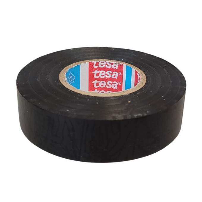 Taśma elektroizolacyjna PVC 20m x 19mm czarna TESA