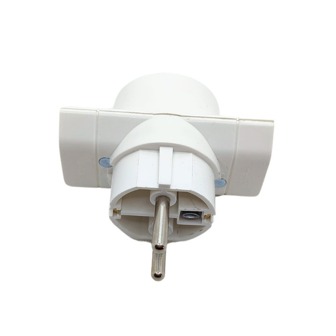 Rozgałęźnik biały 2P+Z+2X2P R-1+Z TIMEX