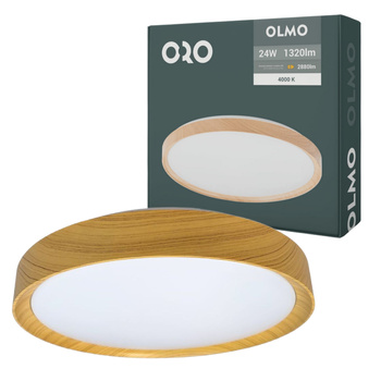 Plafon LED OLMO 24W 4000K 1320lm IP20 ORO33096 LED-POL