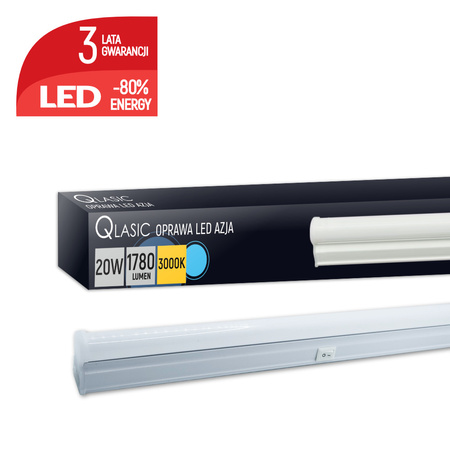 Oprawa meblowa LED AZJA 20W 3000K 1780lm 120cm Qlasic