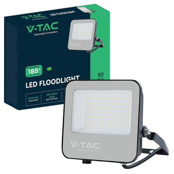 Naświetlacz LED 50W 6500K 9250lm IP65 185lm/W 9893-5 V-TAC