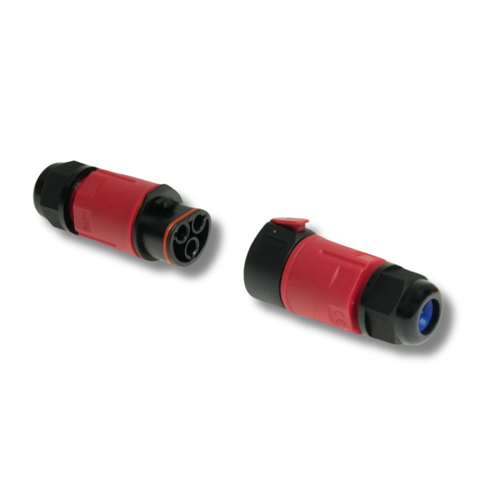 Złącze kablowe 3PIN IP68 bezśrubowy 16A W-00374 PLASTROL