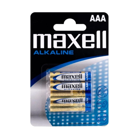 Baterie alkaliczne AAA LR3 B4 Maxell