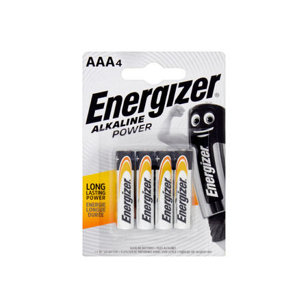 Baterie alkaliczne AAA LR3 B4 Energizer