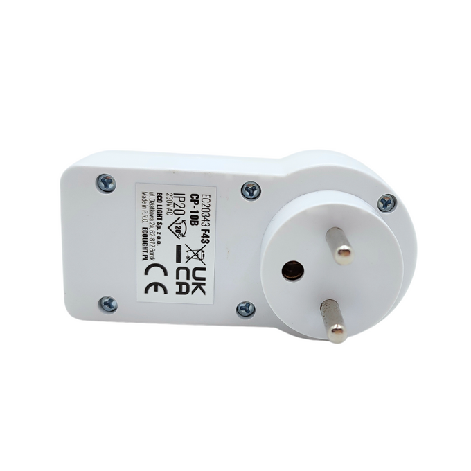 Czujnik ruchu PIR CP-10B IP20 9m biały EC20343 ECOLIGHT