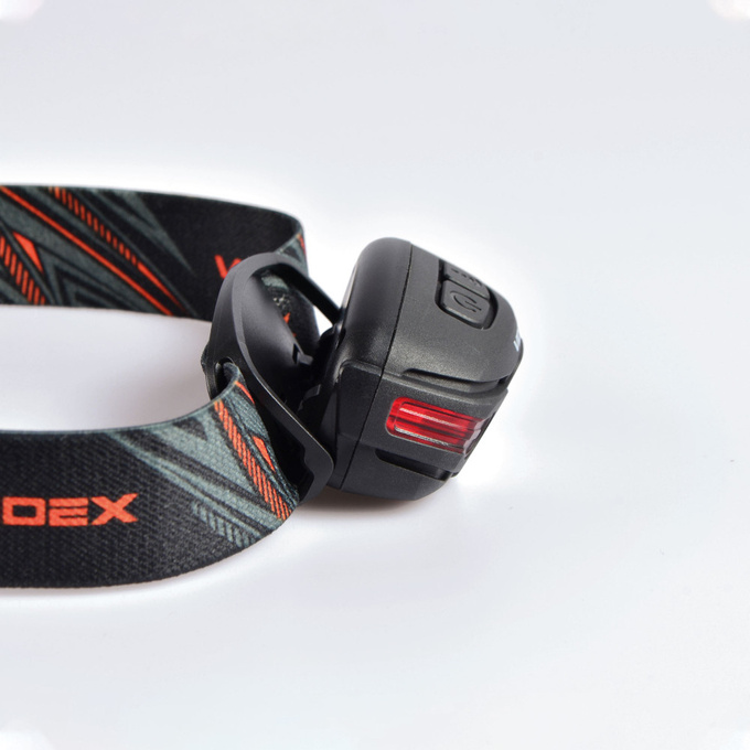 Latarka czołowa LED 5W 330lm IP67 USB-C H015 VIDEX