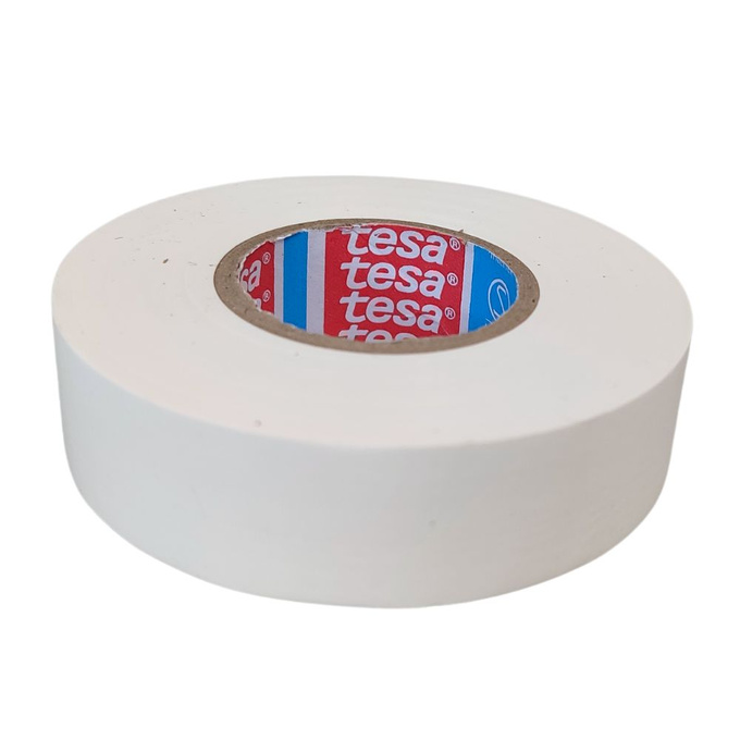 Taśma elektroizolacyjna PVC 20m x 19mm biała TESA