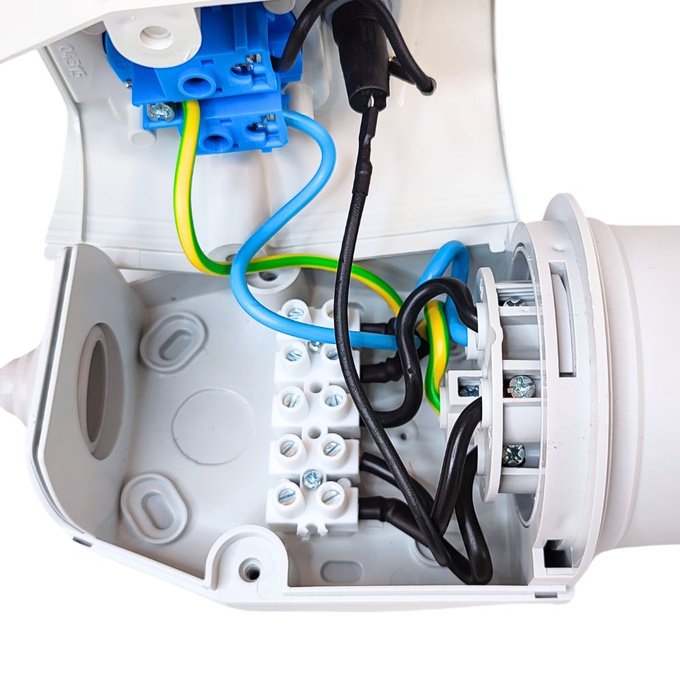 Gniazdo siłowe z klapką stałe 32A 5P IP44 IZVZ 3253 SEZ