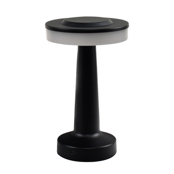 Lampka dekoracyjna LED 3W 40lm CCT METAL CZARNA USB-C Q044B