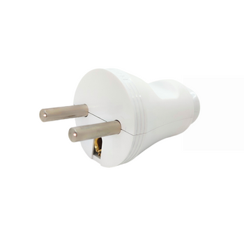 Wtyczka prosta rozbierana biała 2P+Z  WT-30 W-99995 PLASTROL