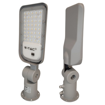 Lampa uliczna LED 30W 4000K 3000lm IP65 z uchwytem 20422 V-TAC