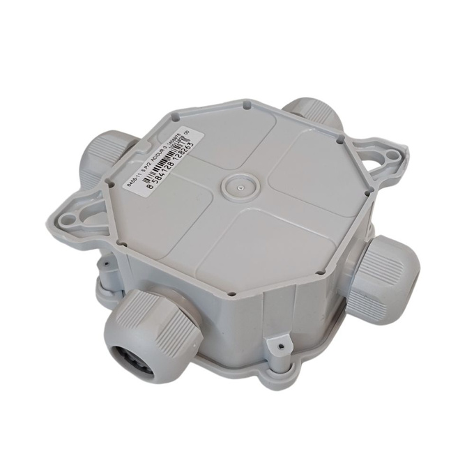 Puszka rozgałęźna hermetyczna IP67 SZARA SEZ