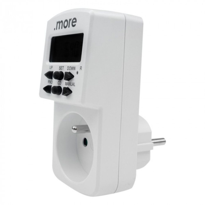 Elektroniczny programator czasowy tygodniowy PC-1E M20354 MORE ECOLIGHT